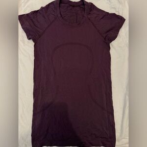 lululemon athletica Deep Purple Short Sleeve Tee